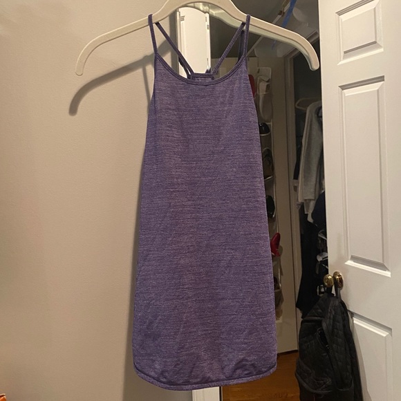 lululemon athletica Tops - Lululemon High Neck Key Hole Back Tank Top